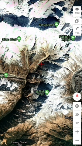 新知卫星3d实时地图