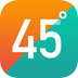 45度