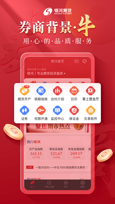 银河期货开户交易