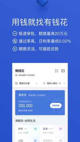 有钱花app安装