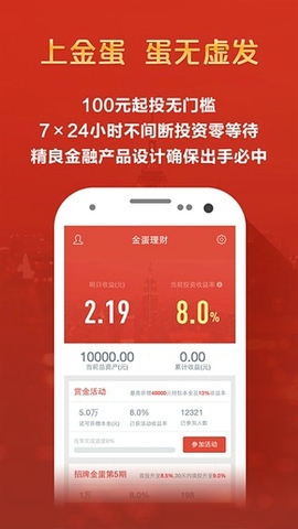 金蛋理财app