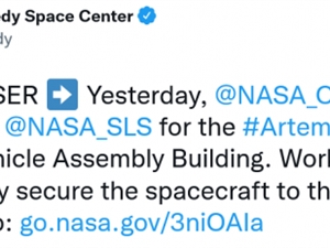 NASA公布Artemis巨型月球火箭的史诗级视频
