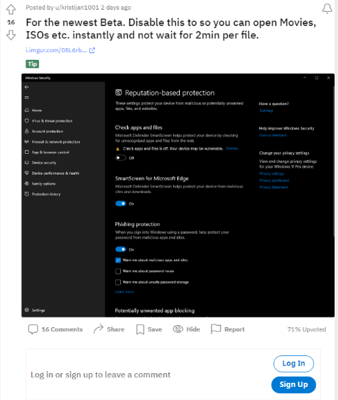 微软Defender又出大乌龙：导致Win11新版本出现视频播放问题