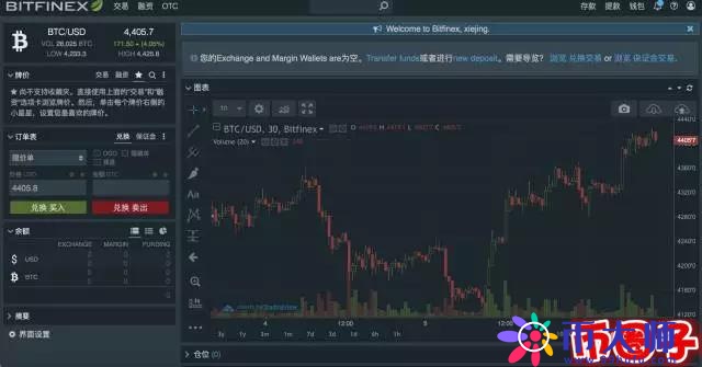 最详细的Bitfinex注册充值提现交易教程