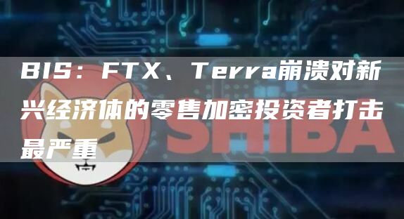 BIS：FTX、Terra崩溃对新兴经济体的零售加密投资者打击最严重1