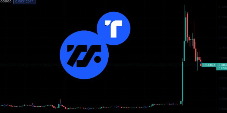 BUSD替代品币安地址铸造4999万枚TUSD稳定币TRU暴涨220%1