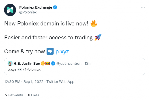 波场Poloni正式启用全球通用顶级域名P.yz向国际顶级交易平台迈出重要一步-第1张图片-欧意下载