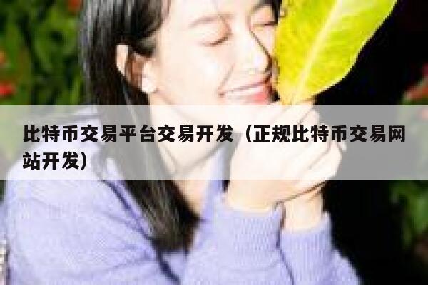 比特币交易平台交易开发（正规比特币交易网站开发）-第1张图片-欧意下载