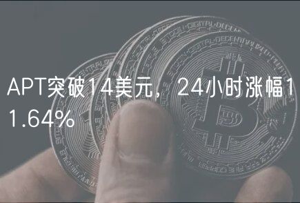 APT突破14美元，24小时涨幅11.64%-第1张图片-欧意下载