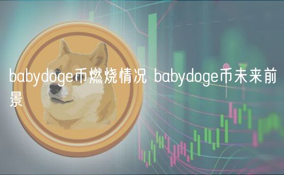 babydoge币燃烧情况 babydoge币未来前景-第1张图片-欧意下载