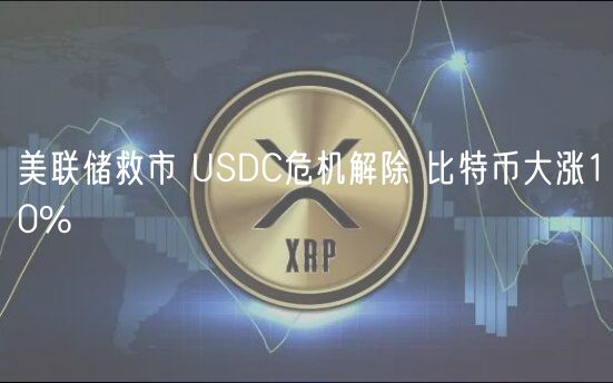 美联储救市 USDC危机解除 比特币大涨10%-第1张图片-欧意下载