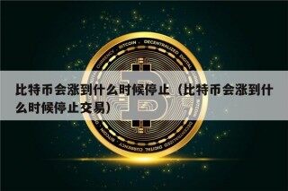 比特币会涨到什么时候停止（比特币会涨到什么时候停止交易）