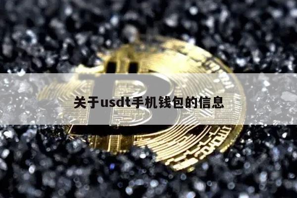 关于usdt手机钱包的信息-第1张图片-欧意下载