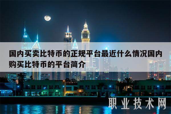 国内买卖比特币的正规平台最近什么情况国内购买比特币的平台简介-第1张图片-欧意下载