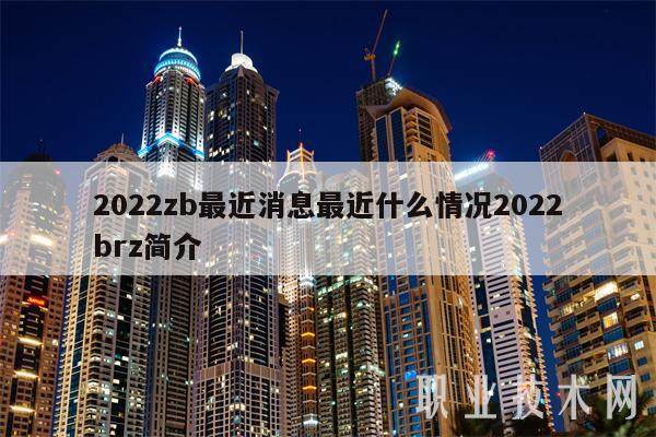 2022zb最近消息最近什么情况2022brz简介-第1张图片-欧意下载