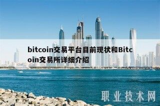 bitcoin交易平台目前现状和Bitcoin交易平台详细介绍