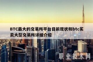 BTC最大的交易平台平台目前现状和btc买卖大型交易平台详细介绍